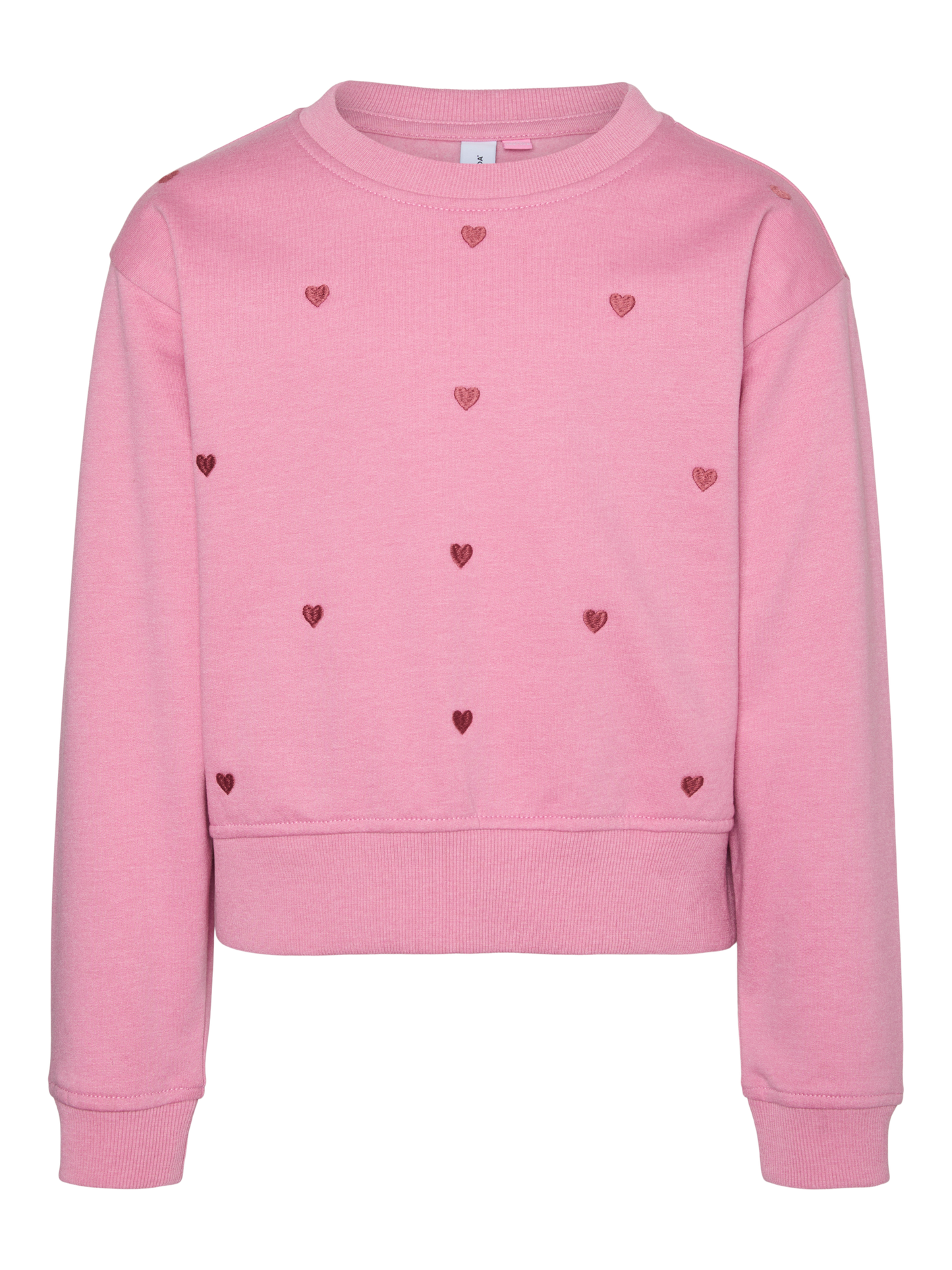 VMOCTAVIA HEART BRU LS SWEAT JRS GIRL
