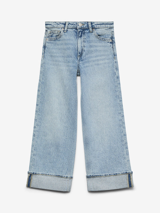 VMTESSA HR WIDE RHINE FOLD DNM JNS GIRL