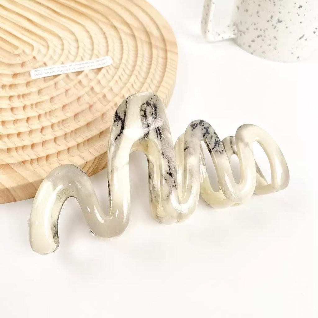 "Marbel" Hairclip 6,5 x 6,5 cm