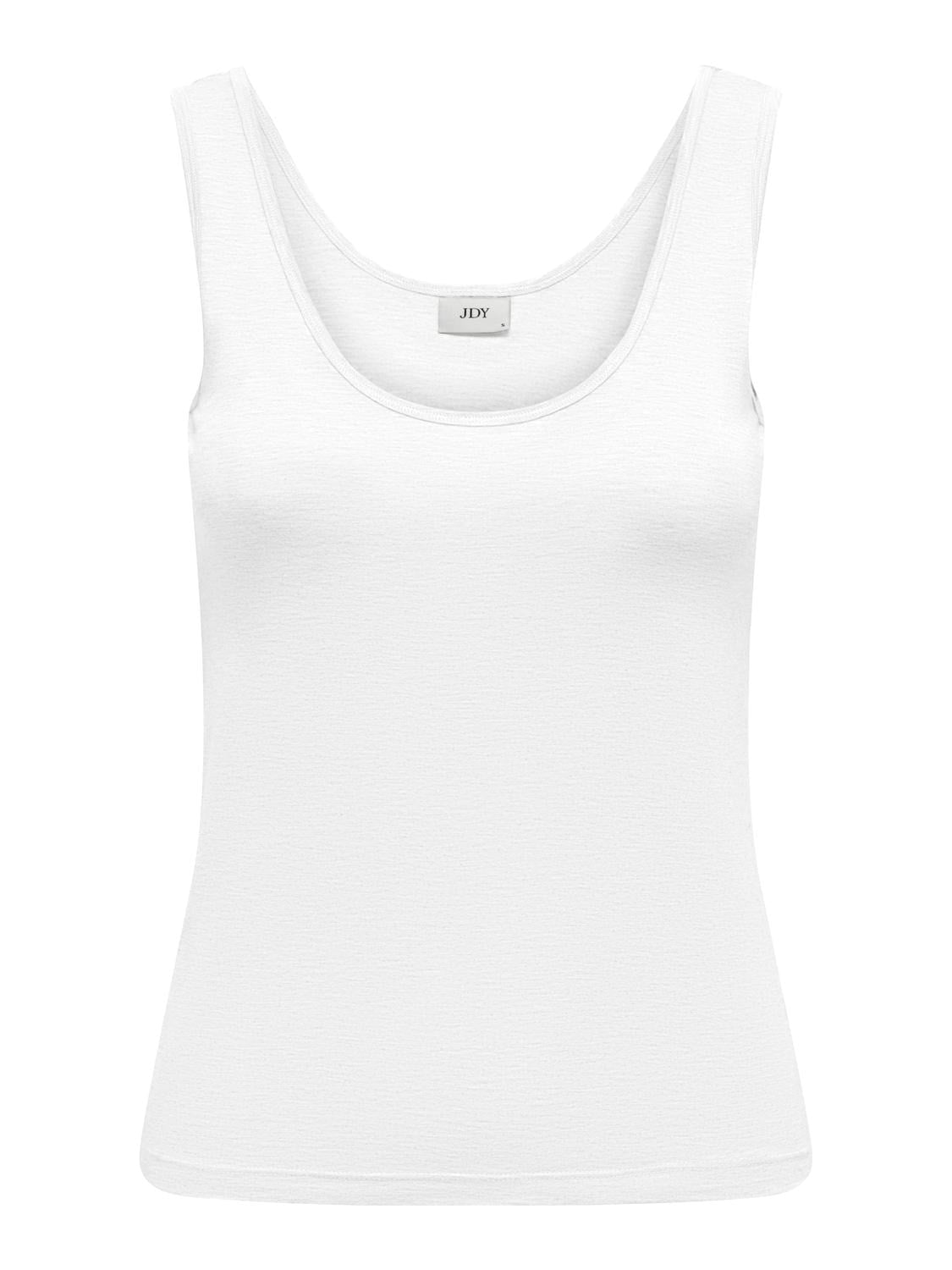 JDYMILA S/L TANK TOP WHITE