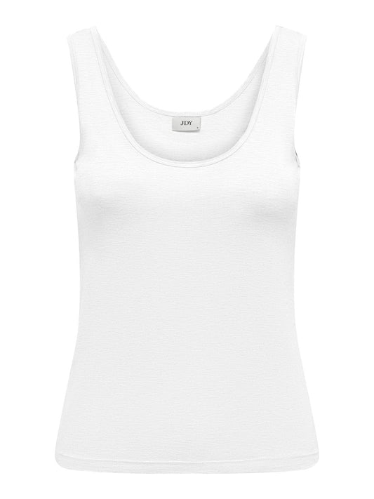 JDYMILA S/L TANK TOP WHITE