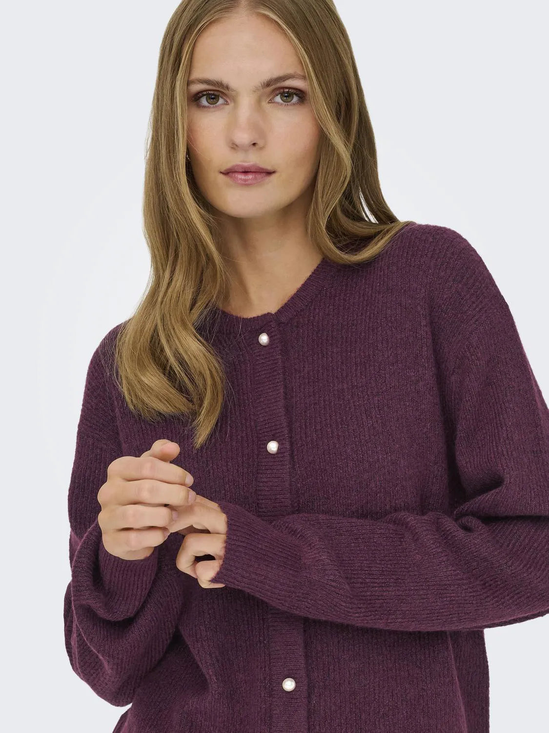 JDYLUMI LIFE L/S BUTTON CARDIGA KNT