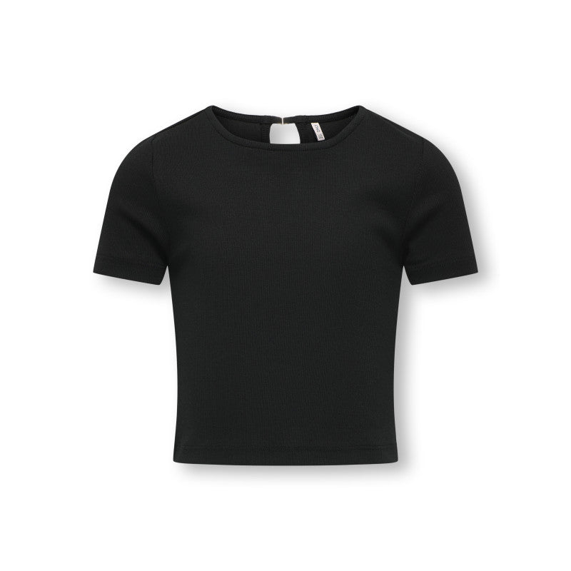 KOGRENE LIFE S/S OPEN BACK TOP BLACK