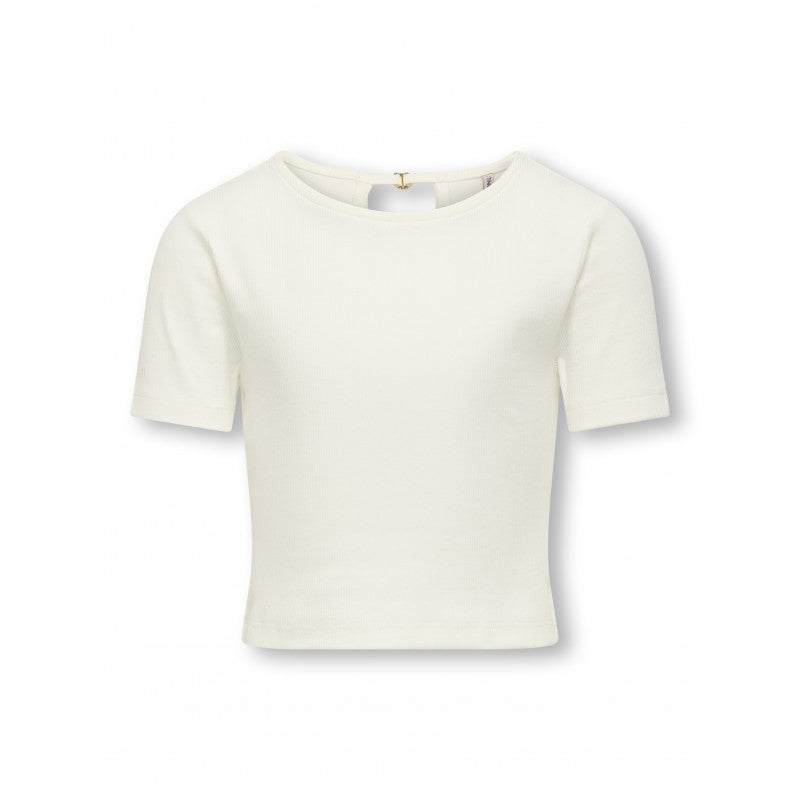KOGRENE LIFE S/S OPEN BACK TOP CREAM