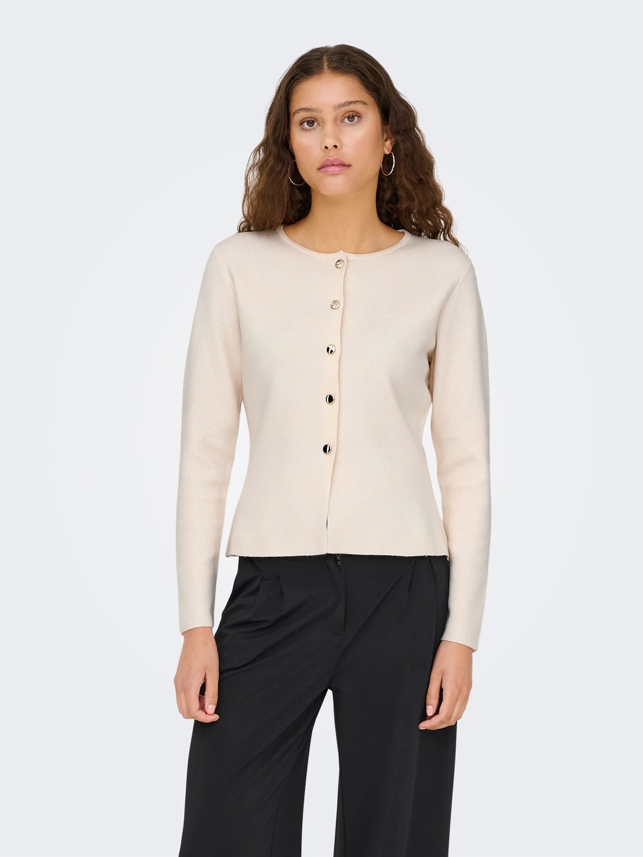 JDYPRIME LIFE L/S ON FITTED CARDIGAN KNT