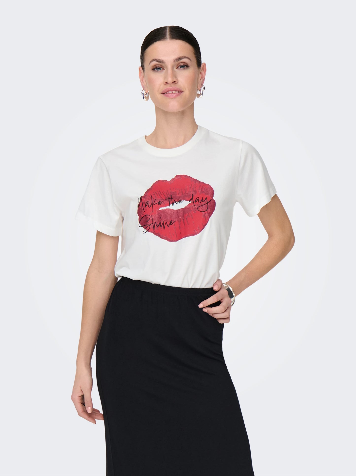JDYDAISY S/S PRINT TOP