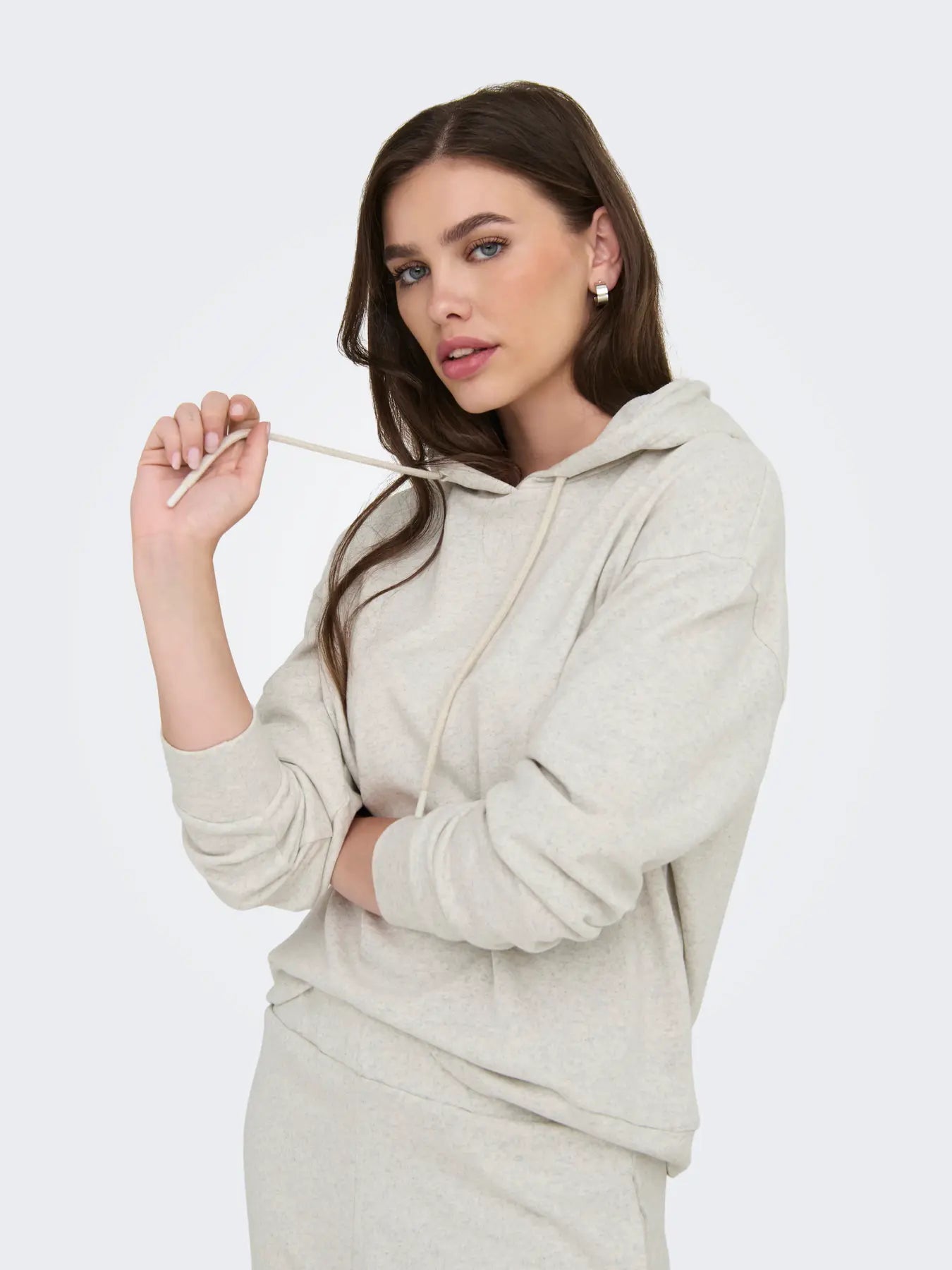 JDYAMALFI LIFE L/S HOOD SWEAT