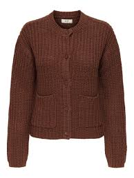 JDYMABEL L/S O-NECK BUTTON CARDIGAN