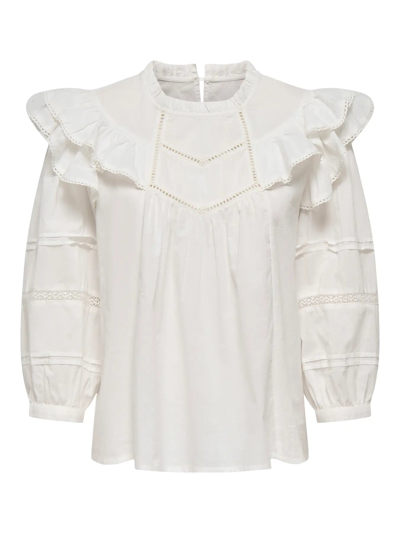 JDYIDA 3/4 FRILL SHIRT
