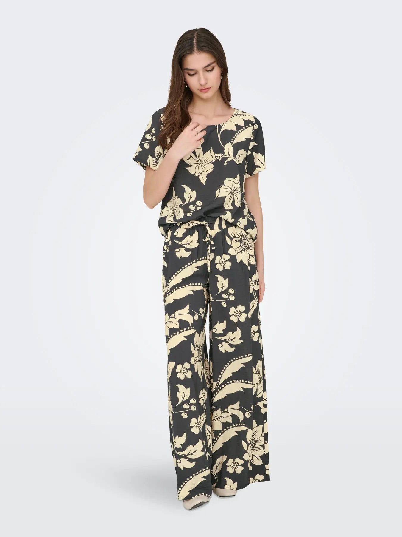 JDYTROYA LIFE MW PALAZZO PANT