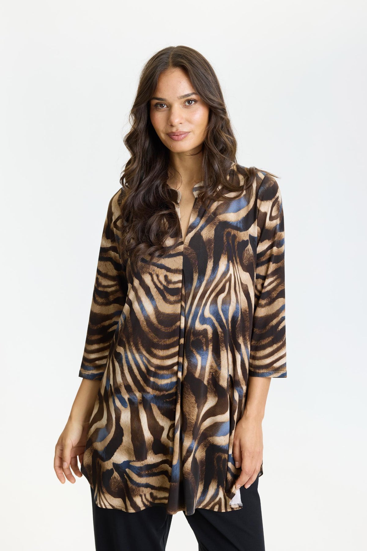 Maracollina tunic 3/4 sleeves