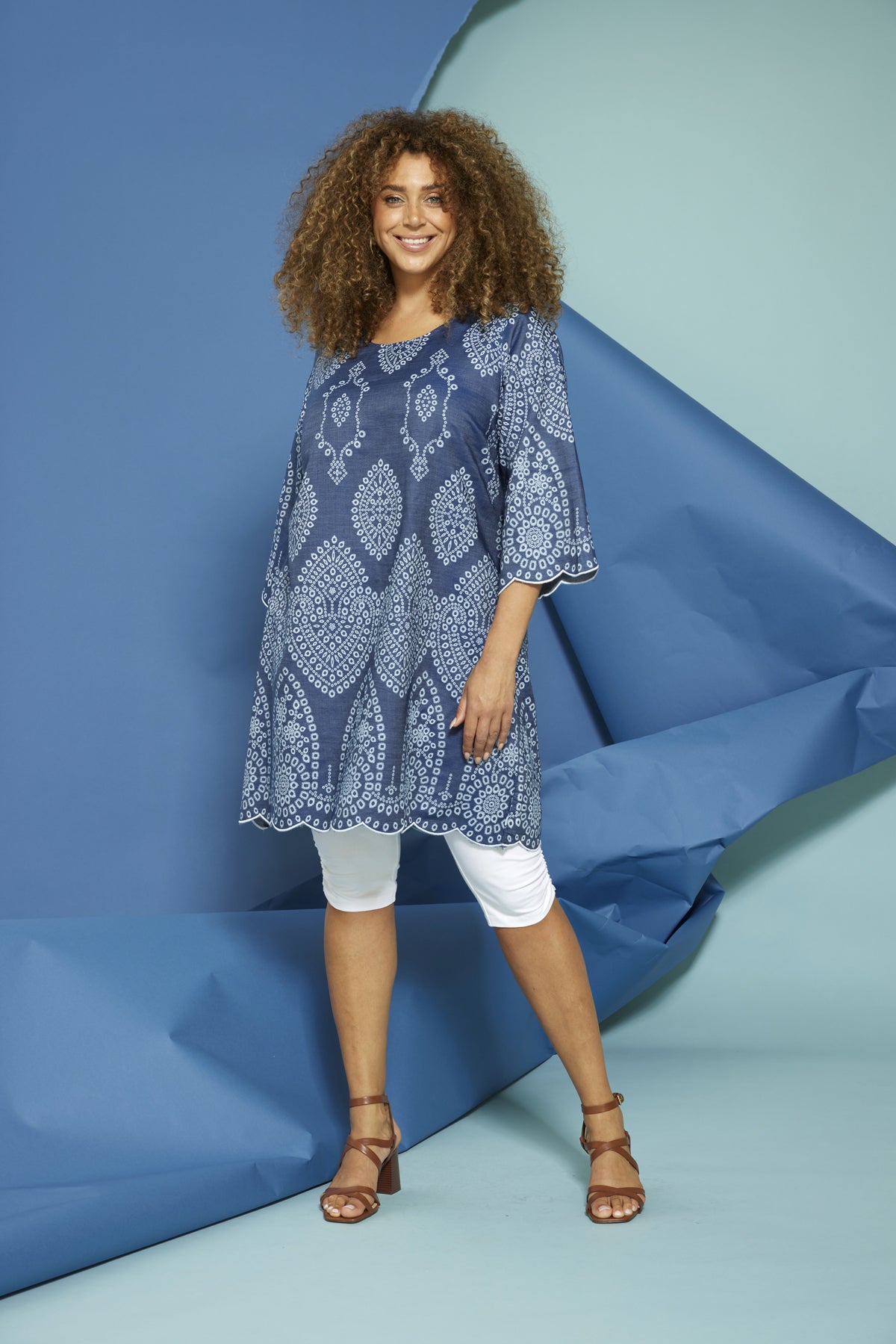 Zh-Maia 838-Tunic 3/4