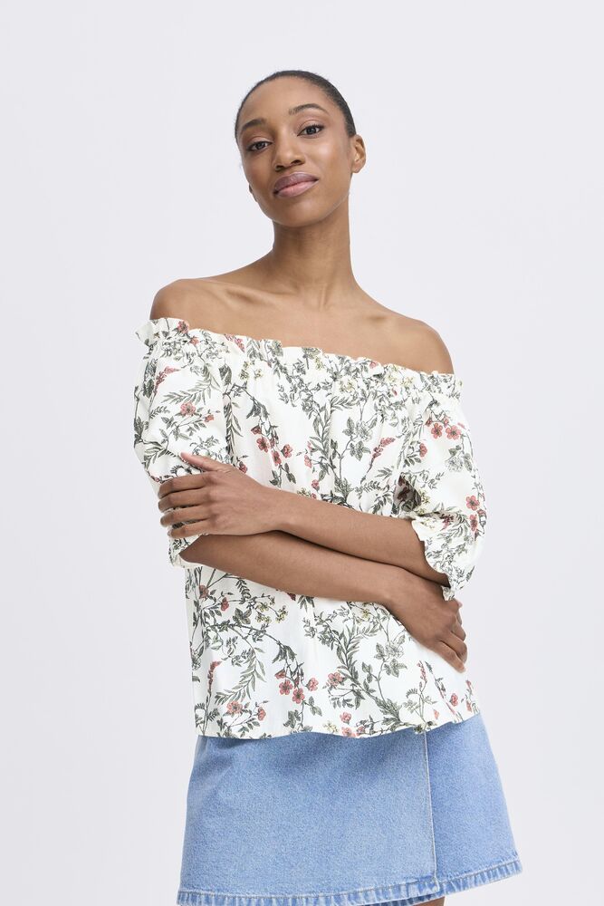 BYIMILDA OFF SHOULDER BLOUSE