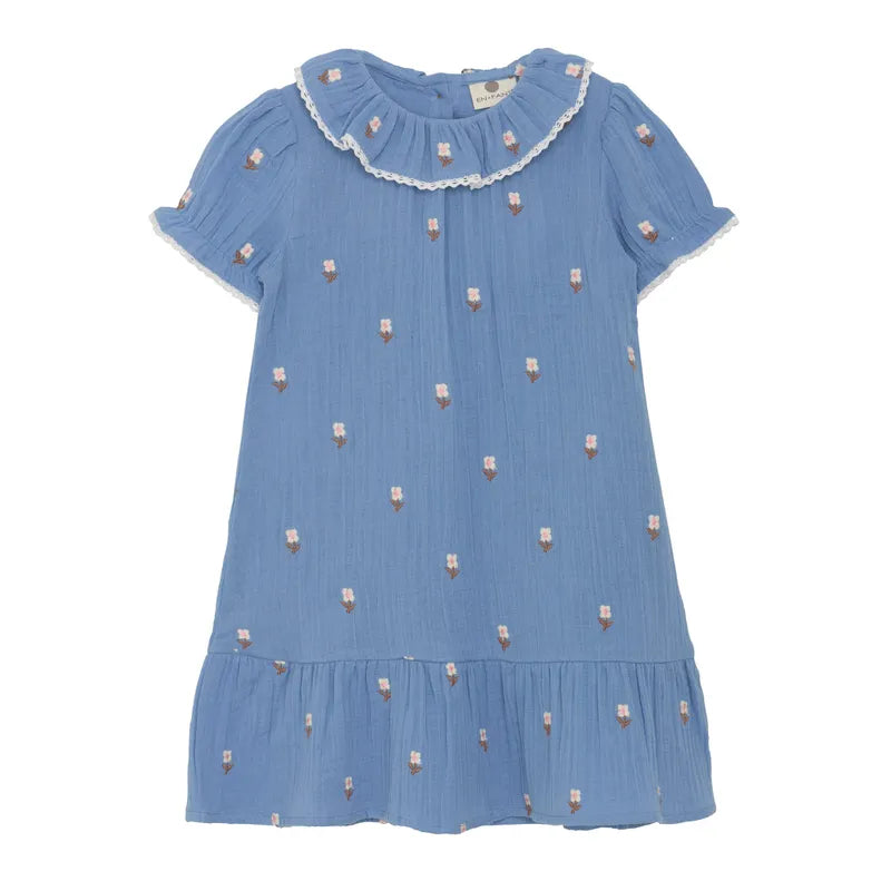 Dress SS Embroidery Muslin