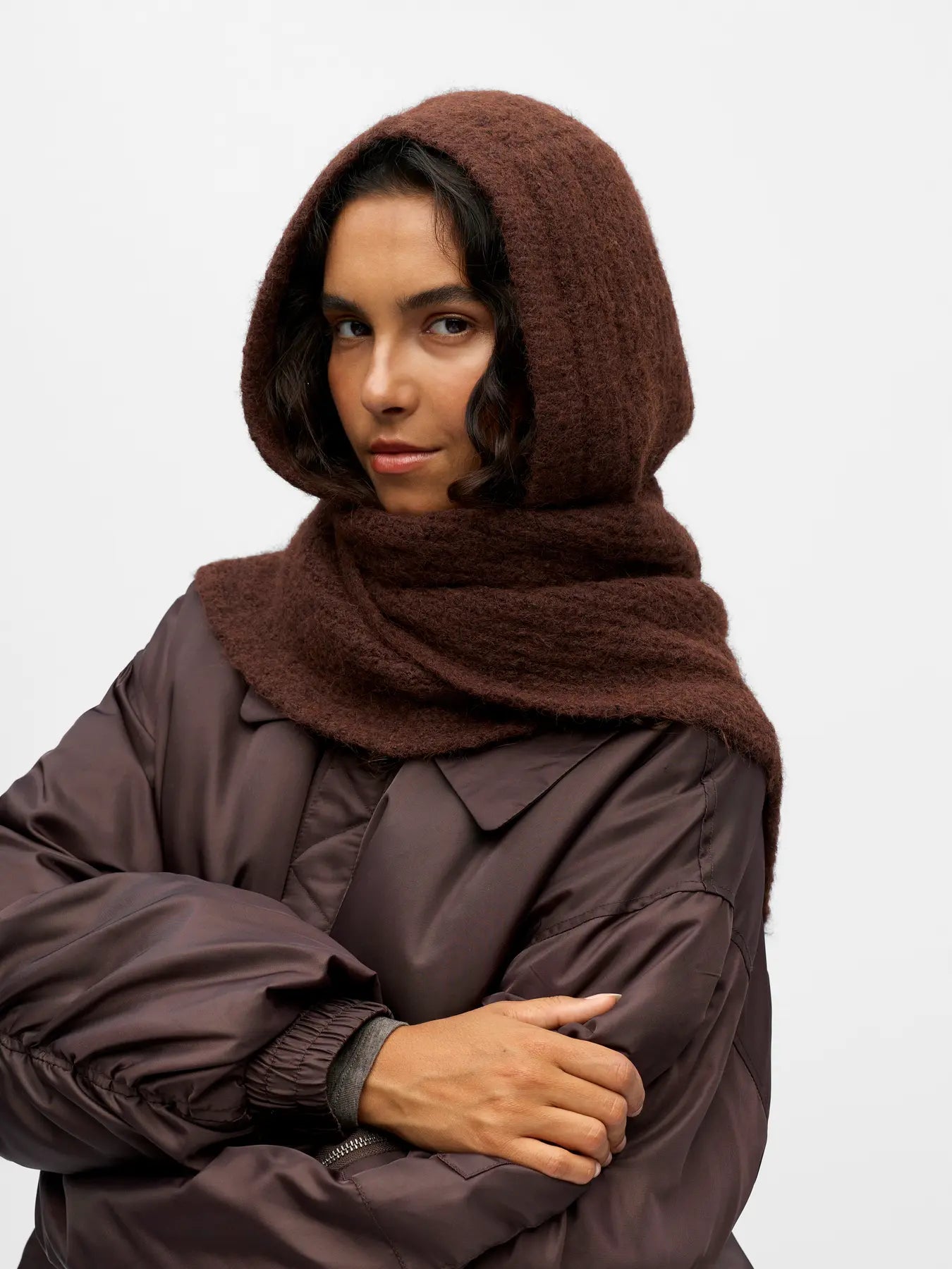 OBJMILU SCARF KNIT BALACLAVA