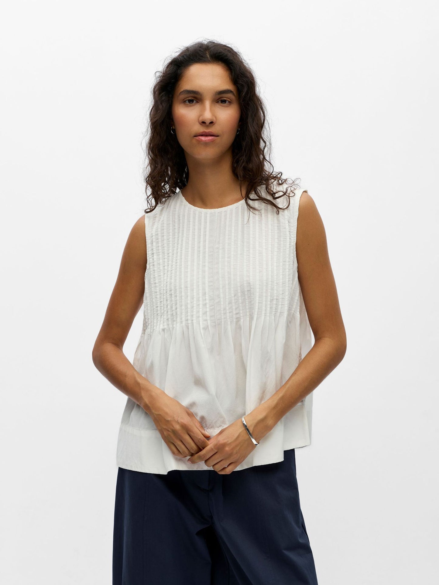 OBJMANAR S/L PLEATED TOP