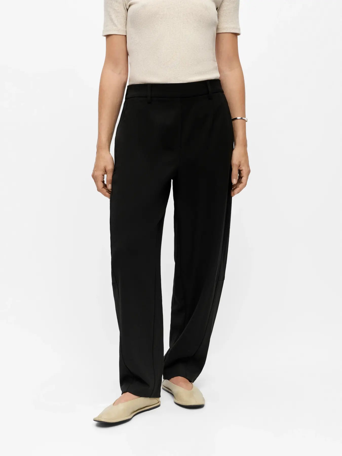 OBJLISA HW ANKLE BARREL PANT
