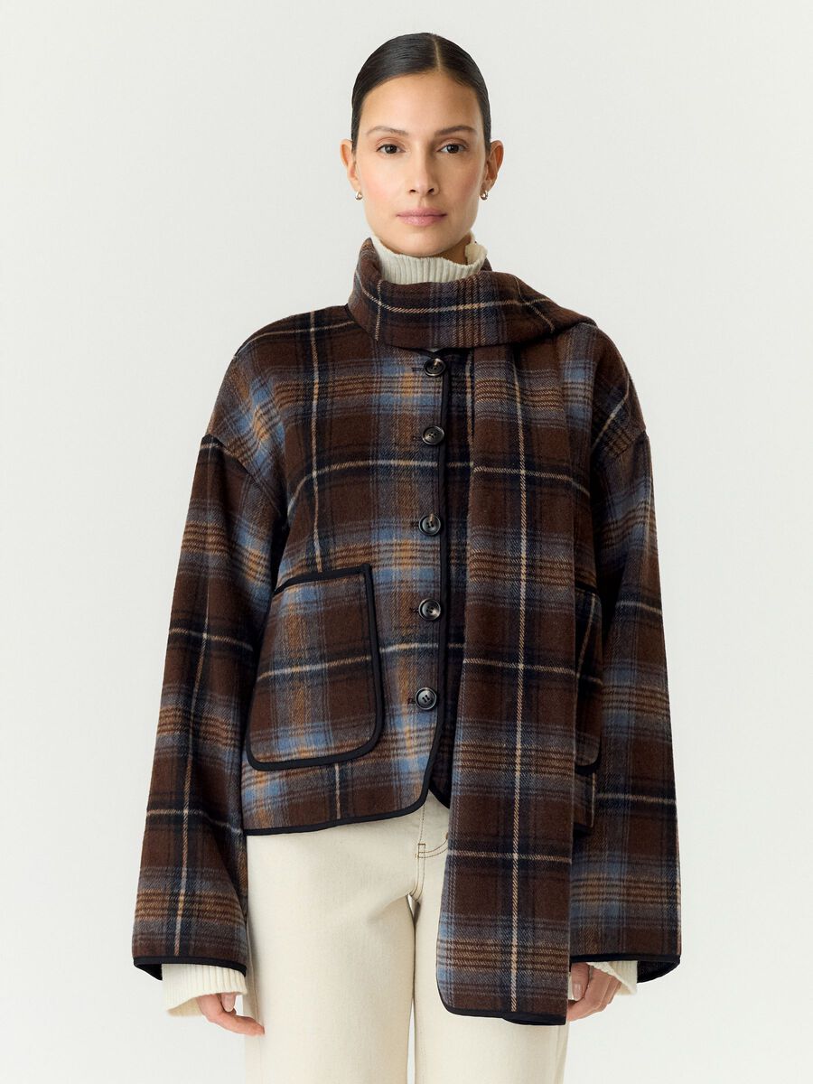 YASCALINO LS SCARF JACKET