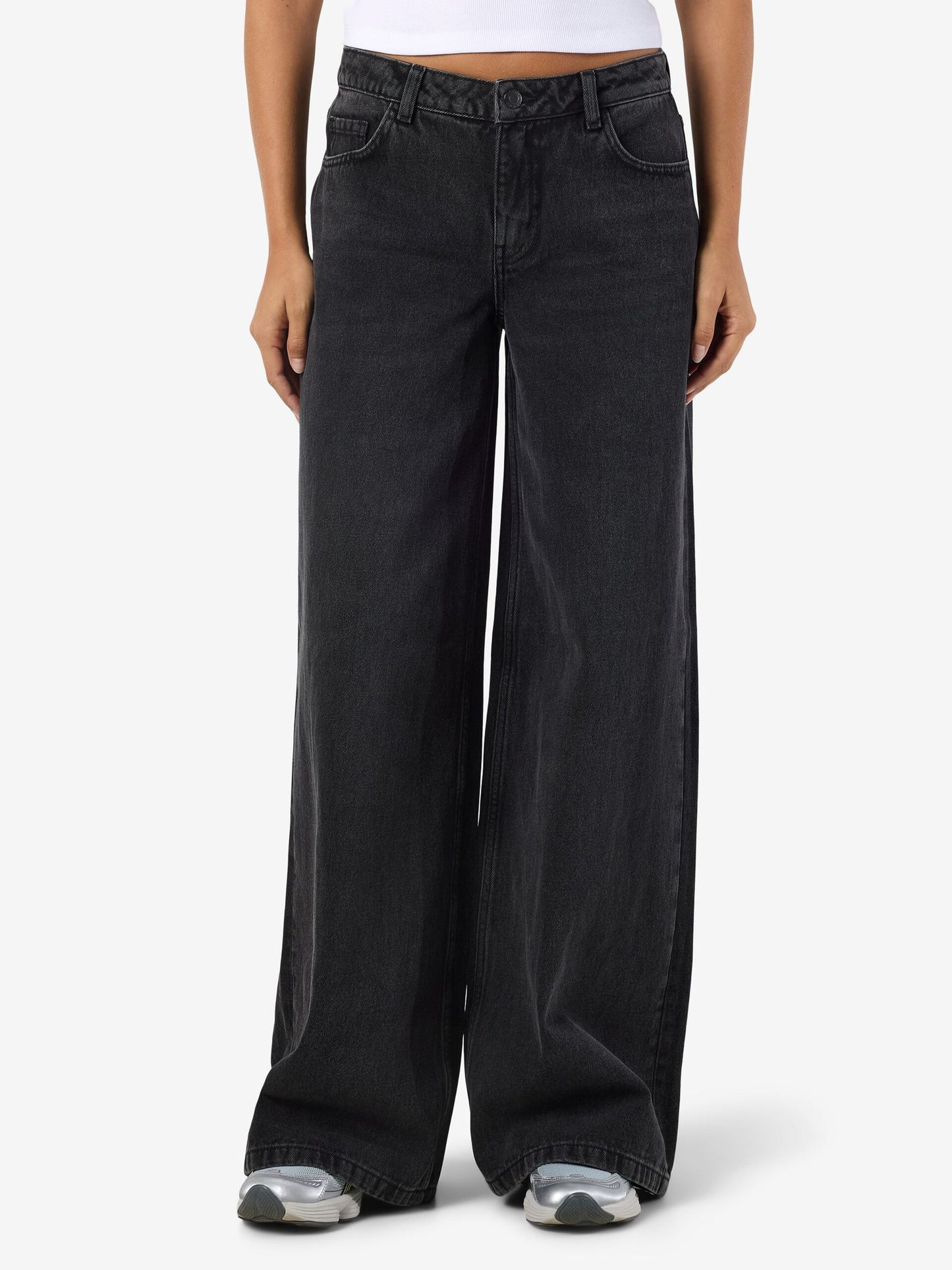 NMKETTIE MW WIDE JEANS