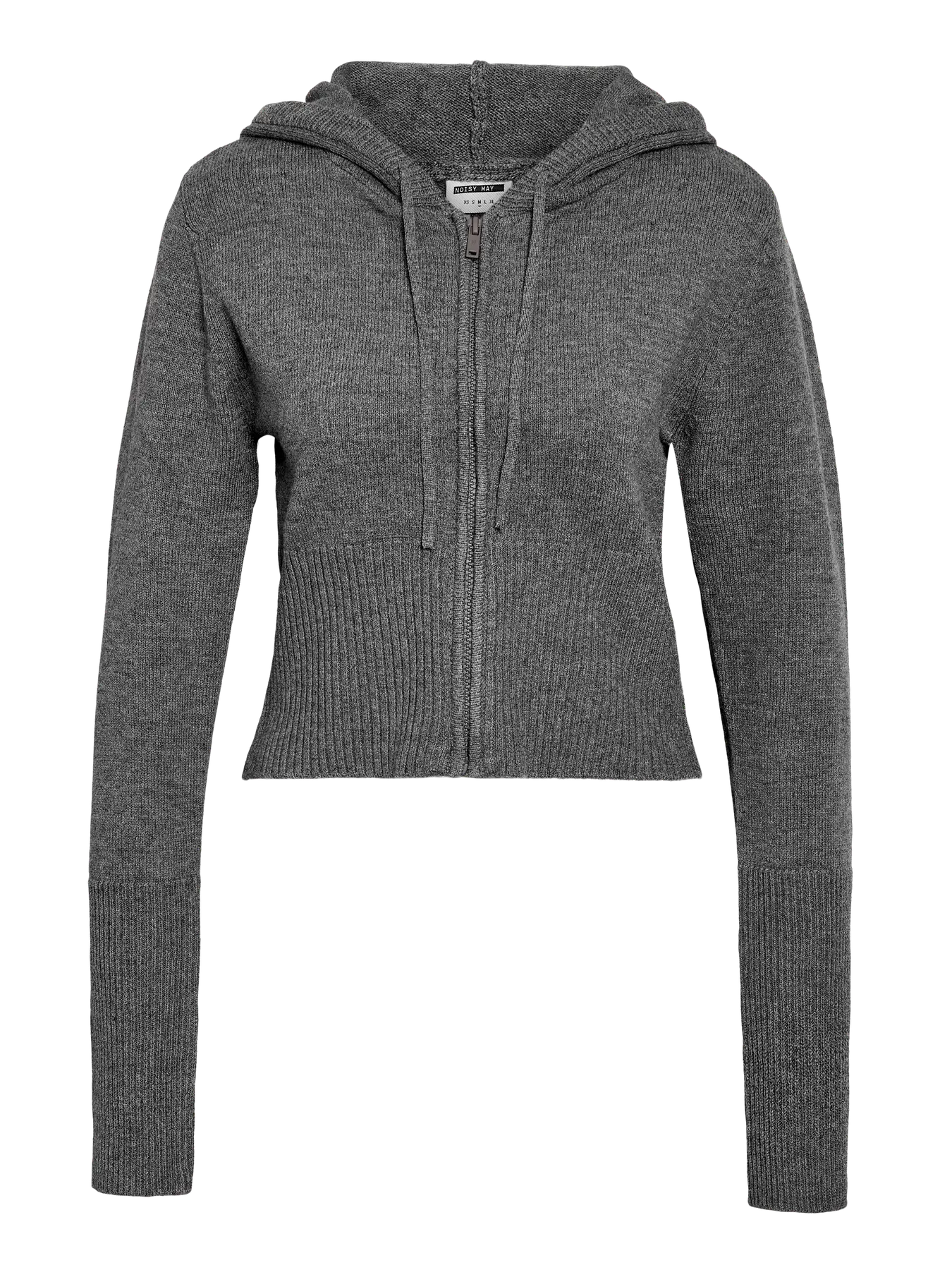 NMNOURIA L/S ZIP KNIT CARDIGAN