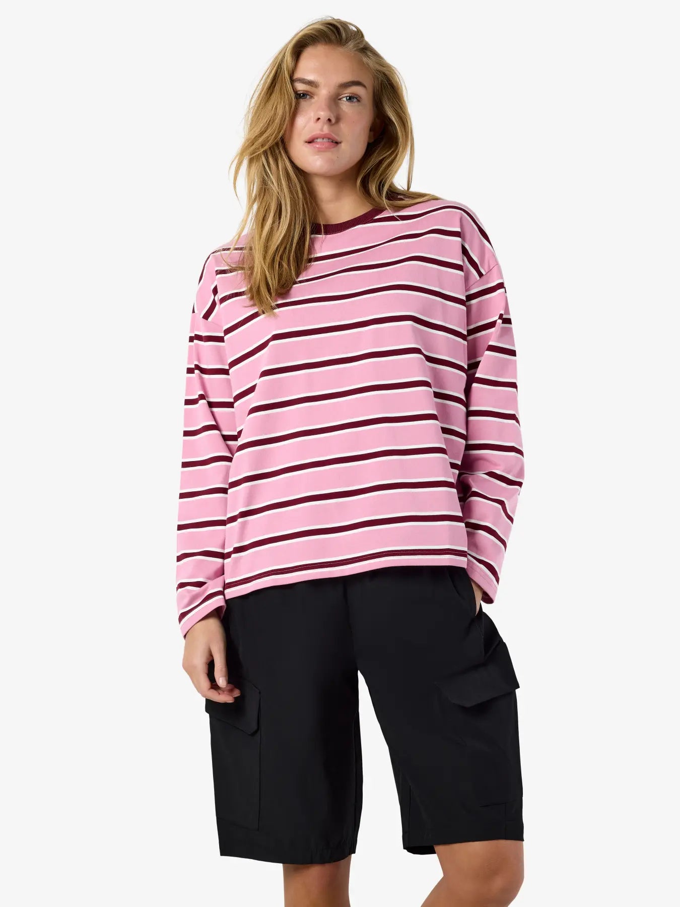NMEMBER L/S STRIPE SWEAT