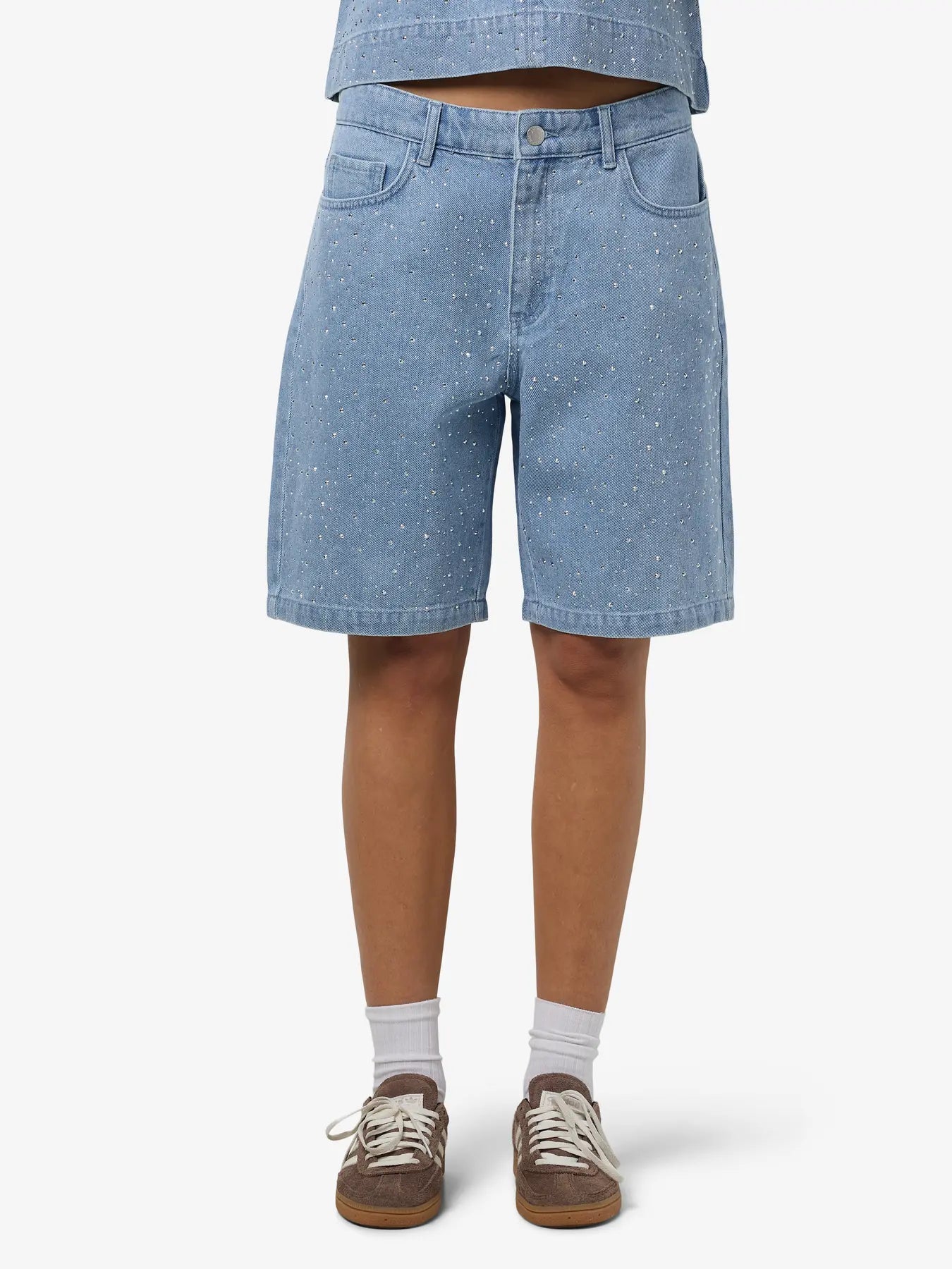 NMJANNEL HW BERMUDA SHORTS