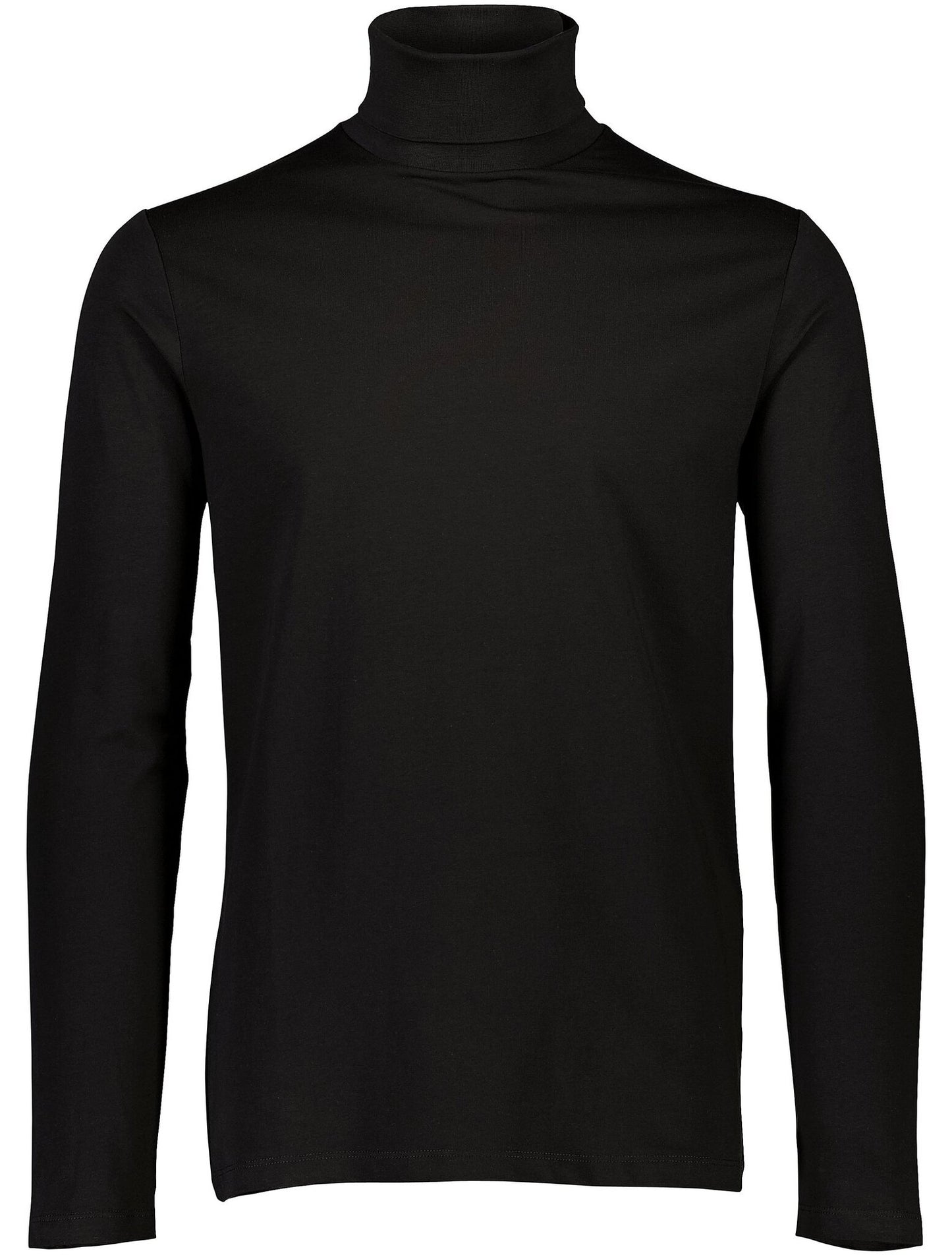 Roll neck tee L/S
