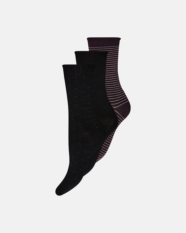 DECOY ankle sock fine knit bam