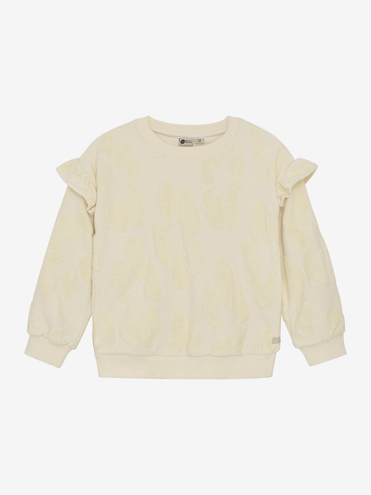 Sweater Jaquard Ruffle
