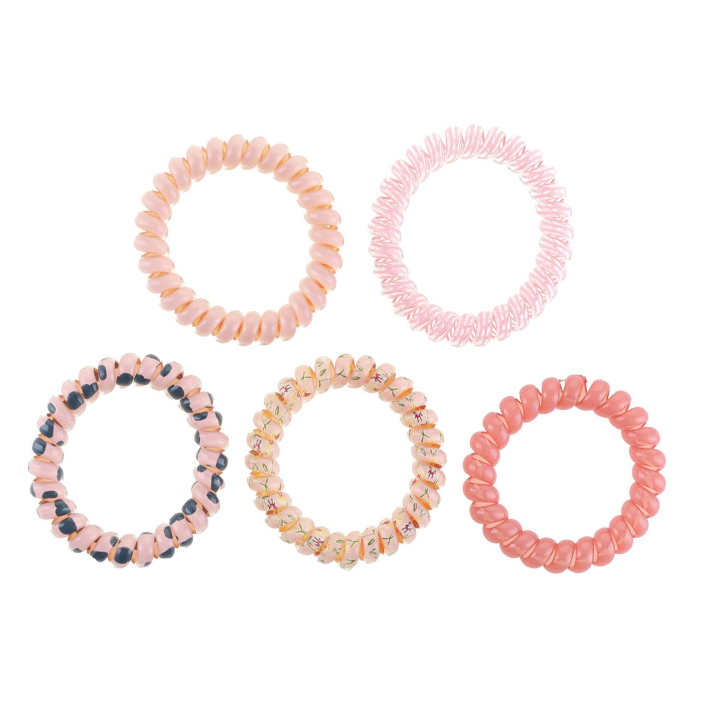 HARRIET HÅRELASTIK - 5 PAK - MIX 3