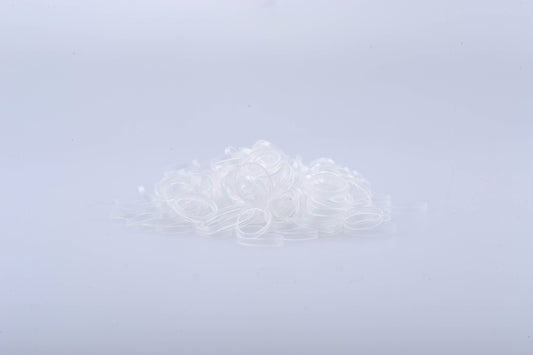 Hair Elastic Rubber TRANSPARANT