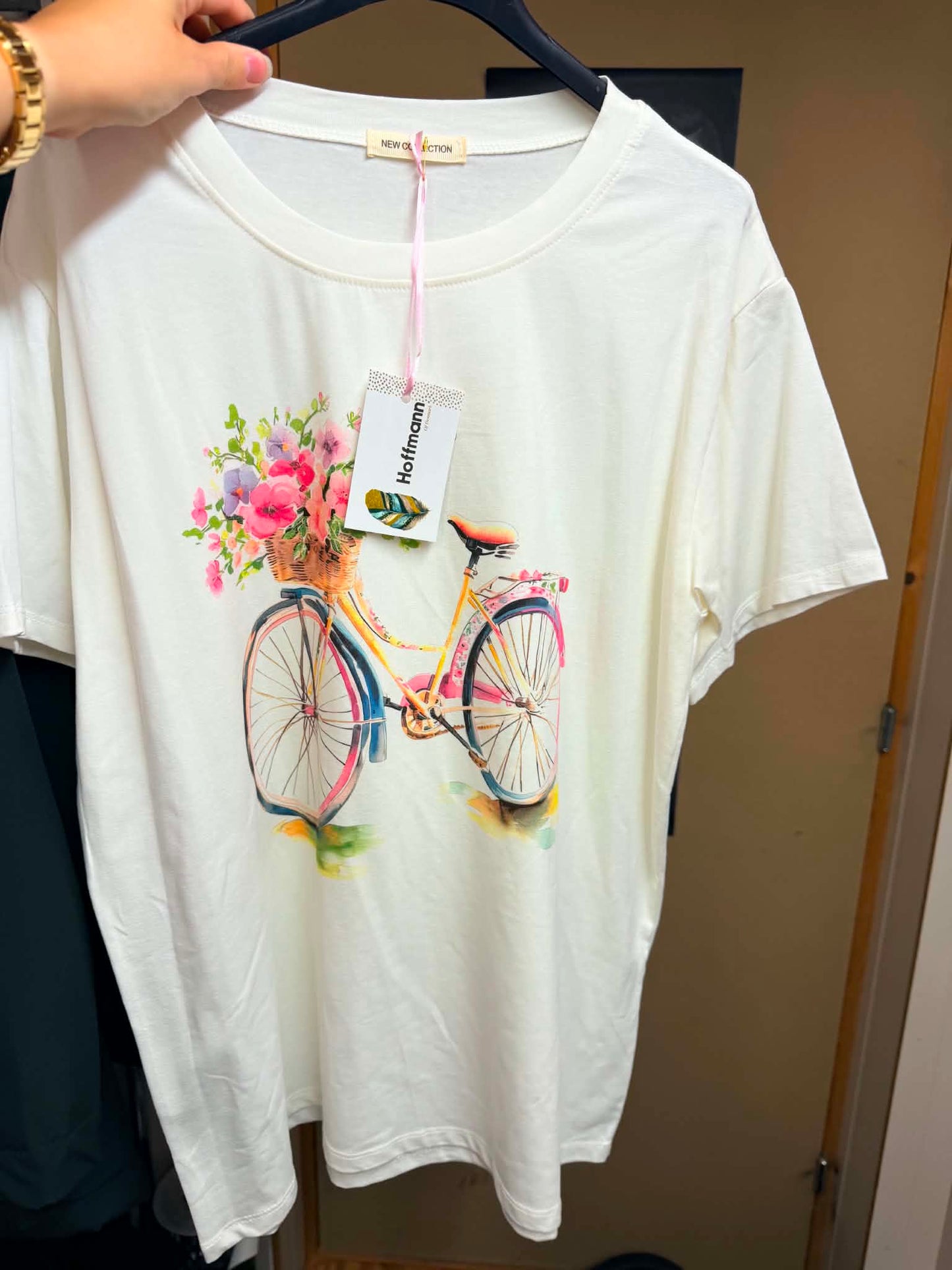 T-shirt cykel