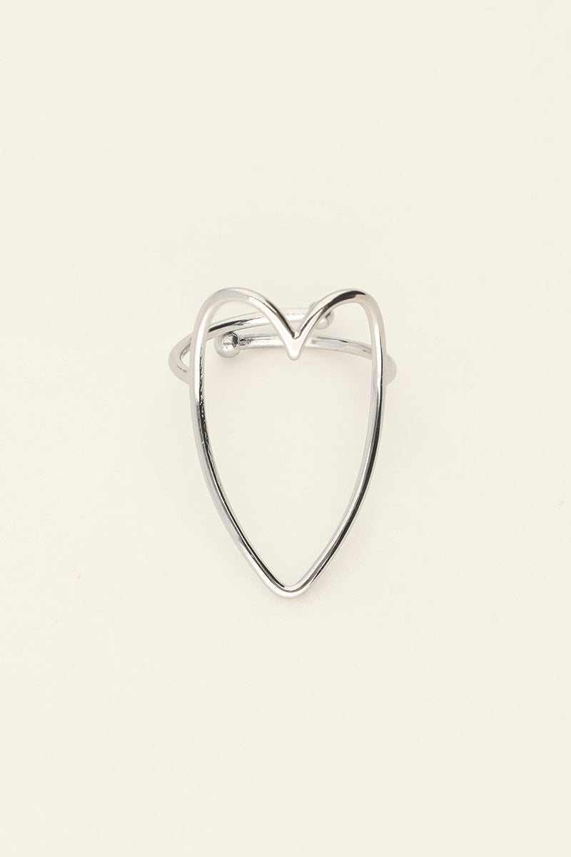 Ring open heart
