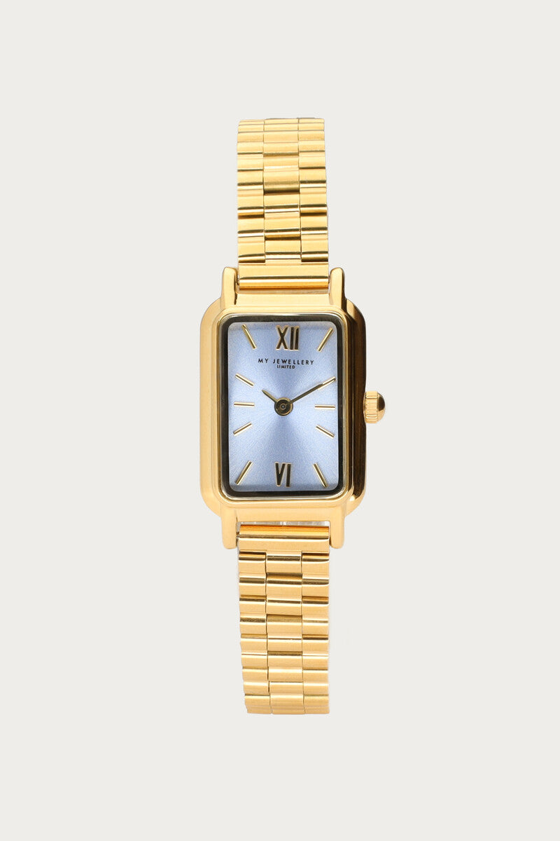 Watch light clock