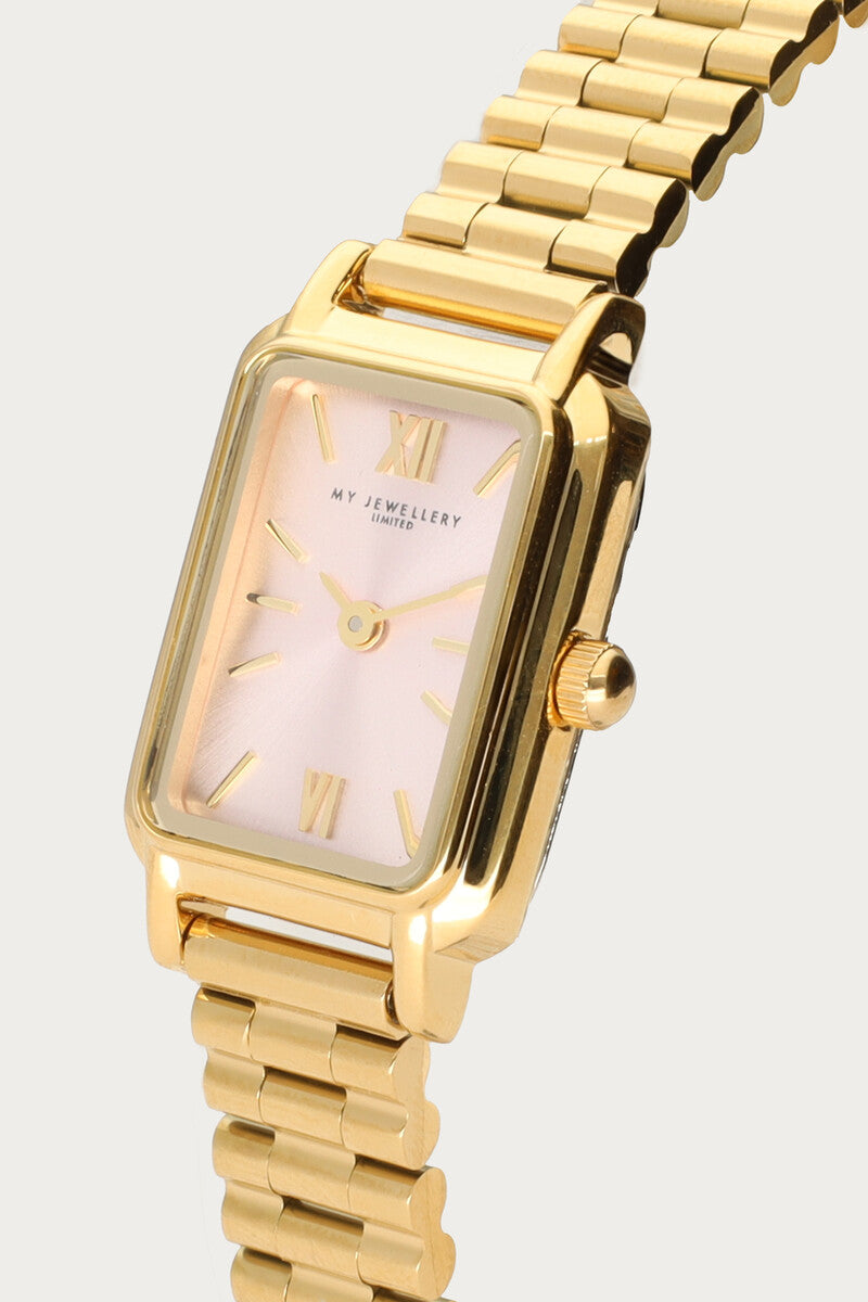 Watch light clock