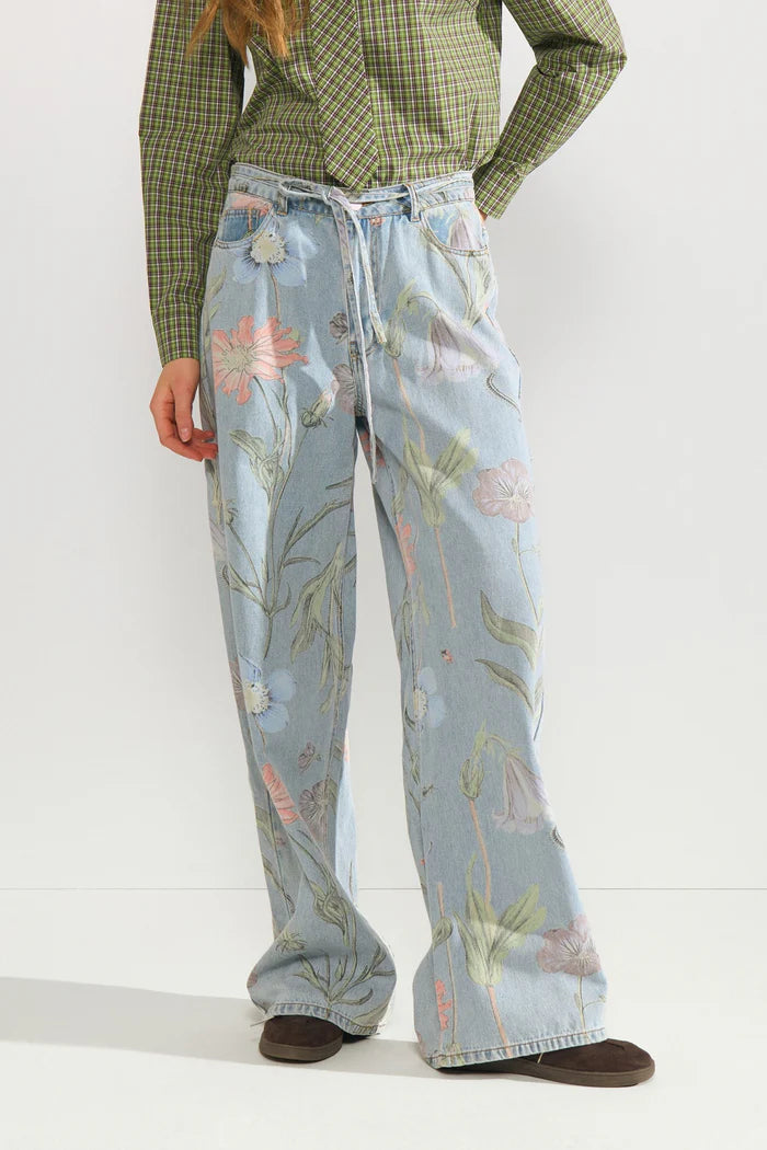 NUVERONA HR WIDE JEANS