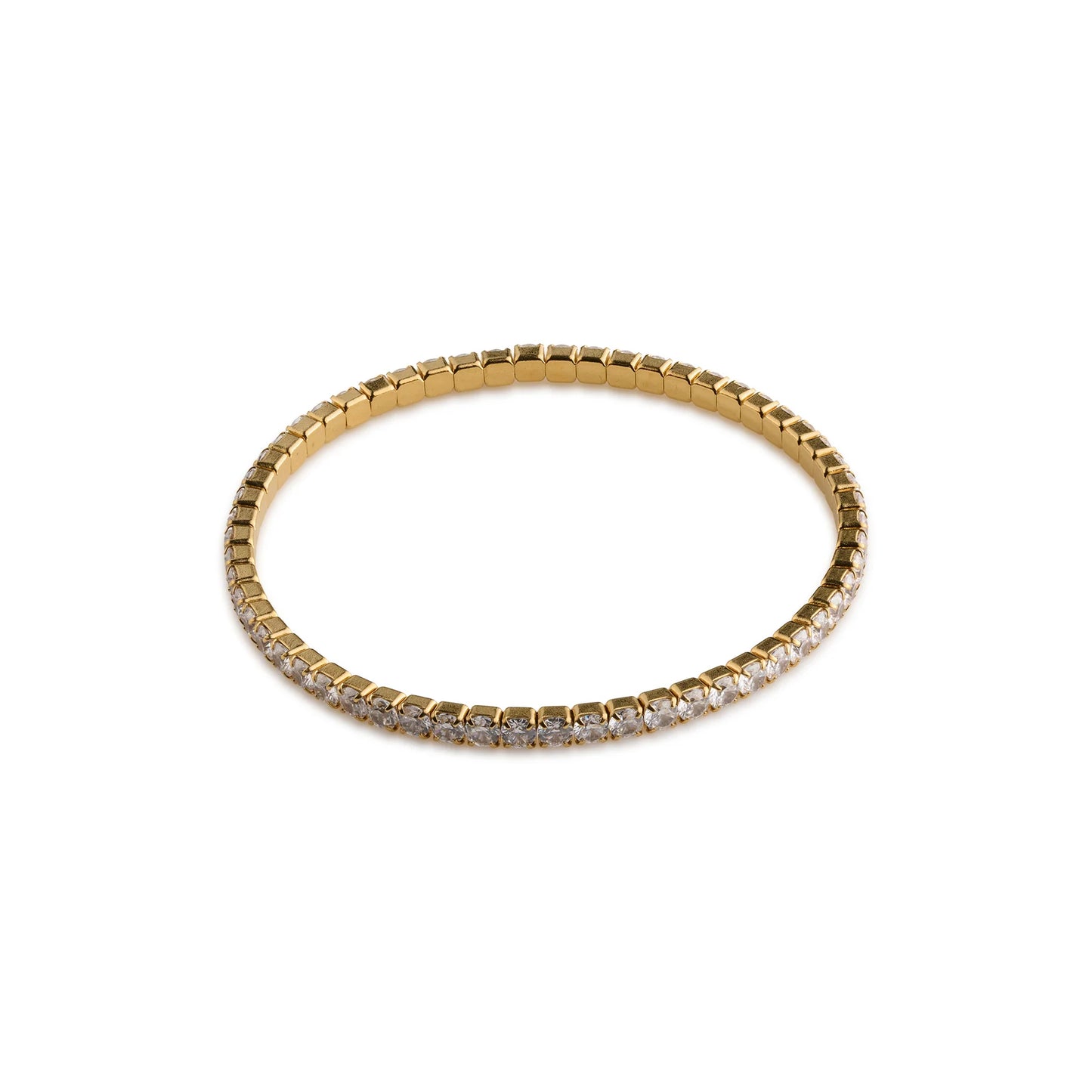 SUNNY Tennis Bracelet Crystal Stainless Steel