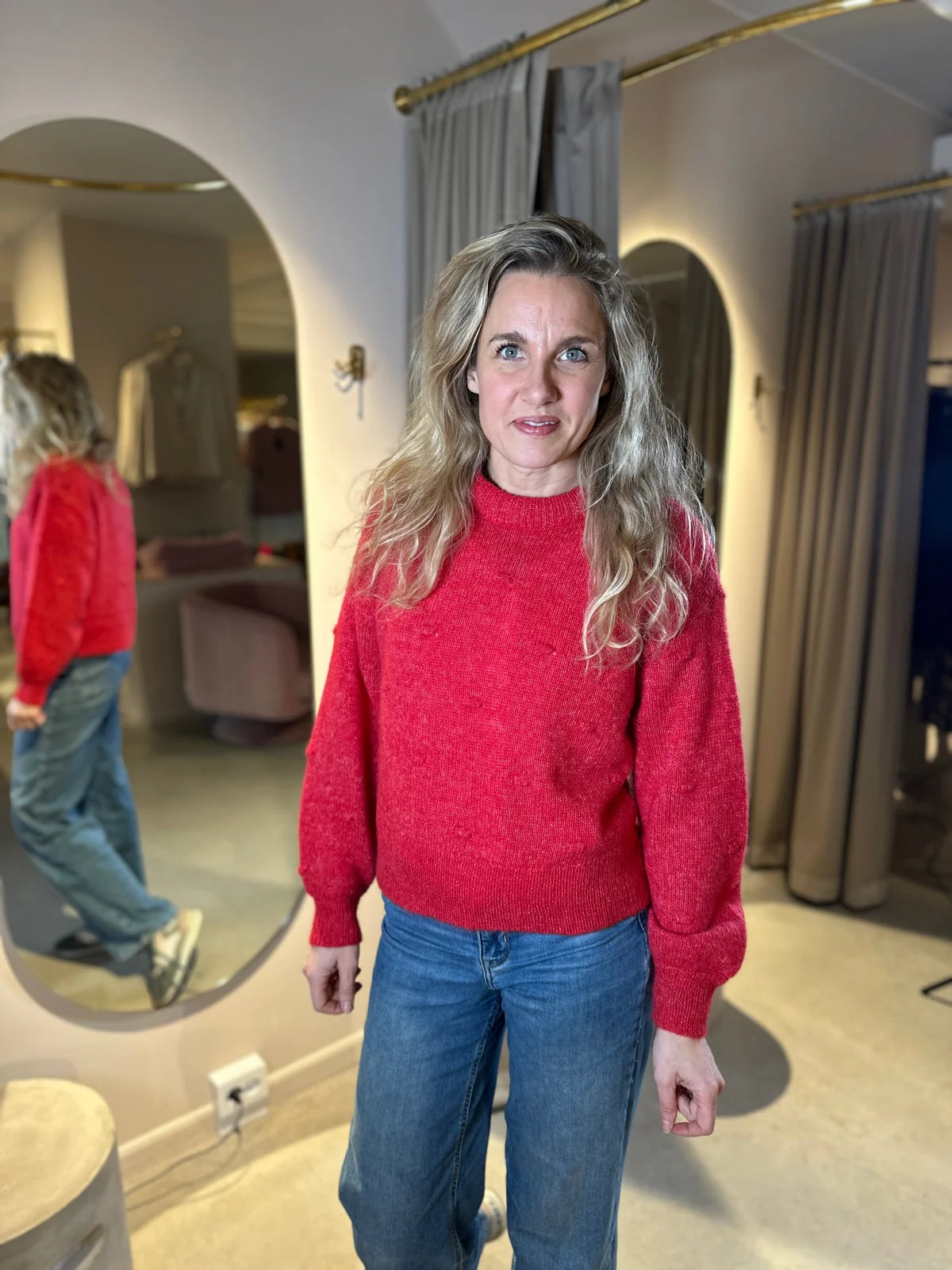 YASHIBBO LS KNIT PULLOVER