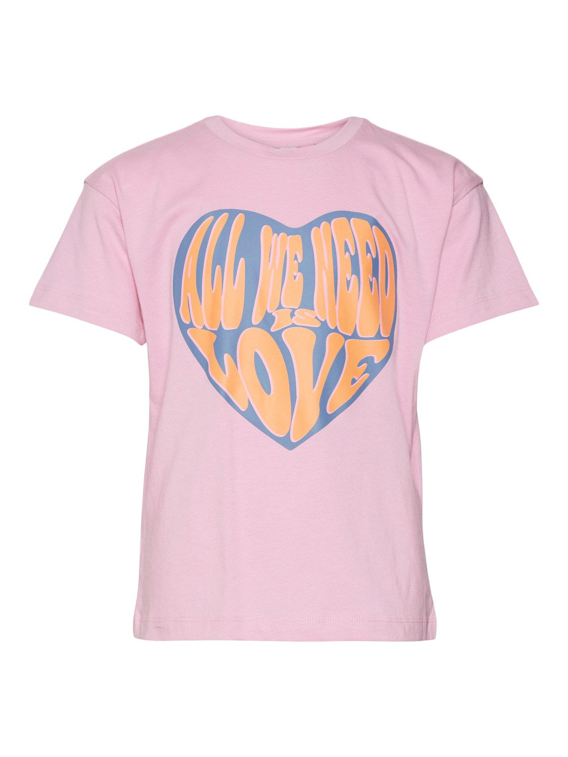 VMLOVEKELLY SS TOP JRS GIRL PINK