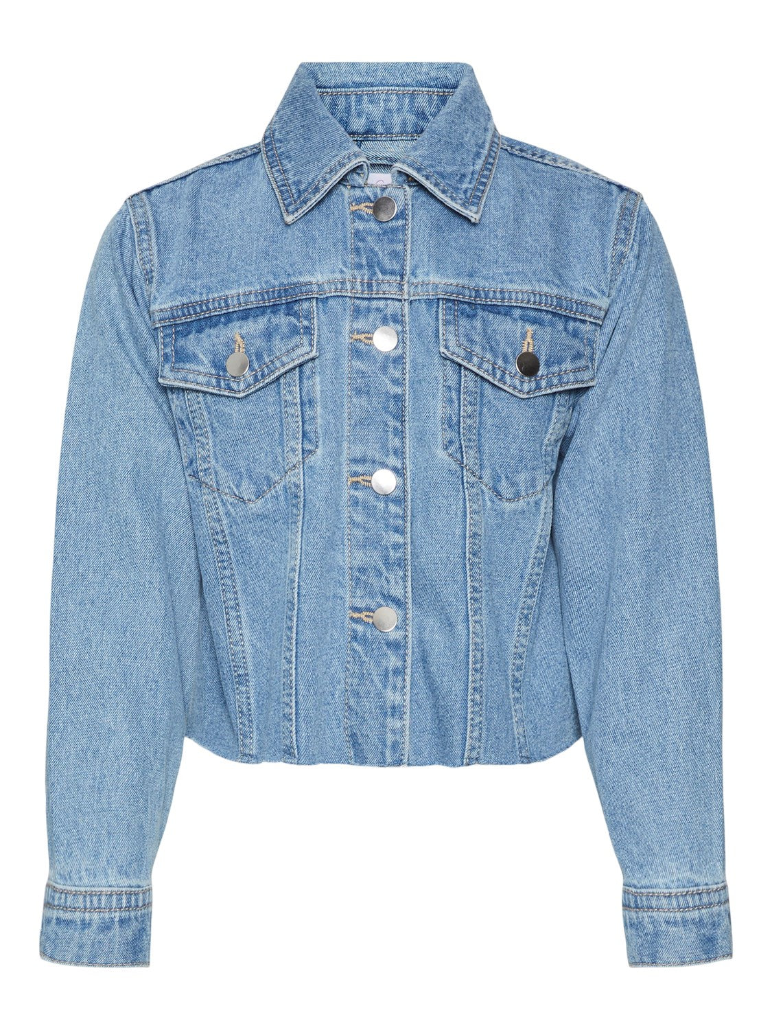 VMLOLA LS CROPPED DENIM JACKET GIRL