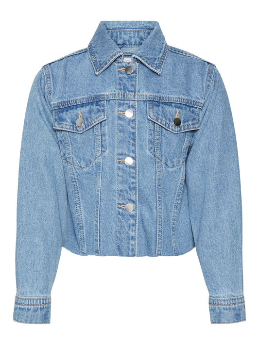 VMLOLA LS CROPPED DENIM JACKET GIRL
