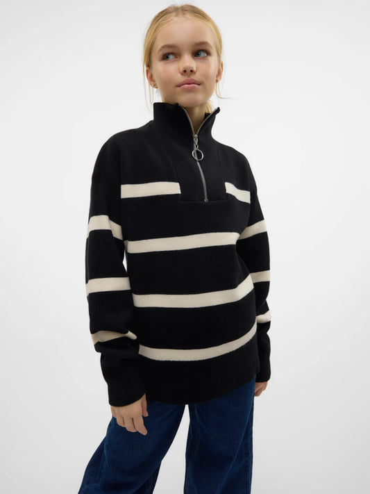VMSABA LS HIGHNECK BLOUSE GA GIRL