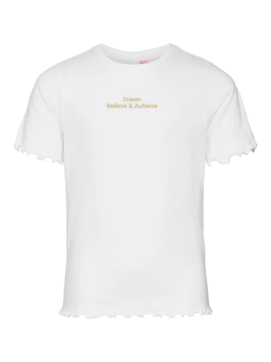 VMDREAMBIG FRANCIS SS TOP JRS GA GIRL WHITE