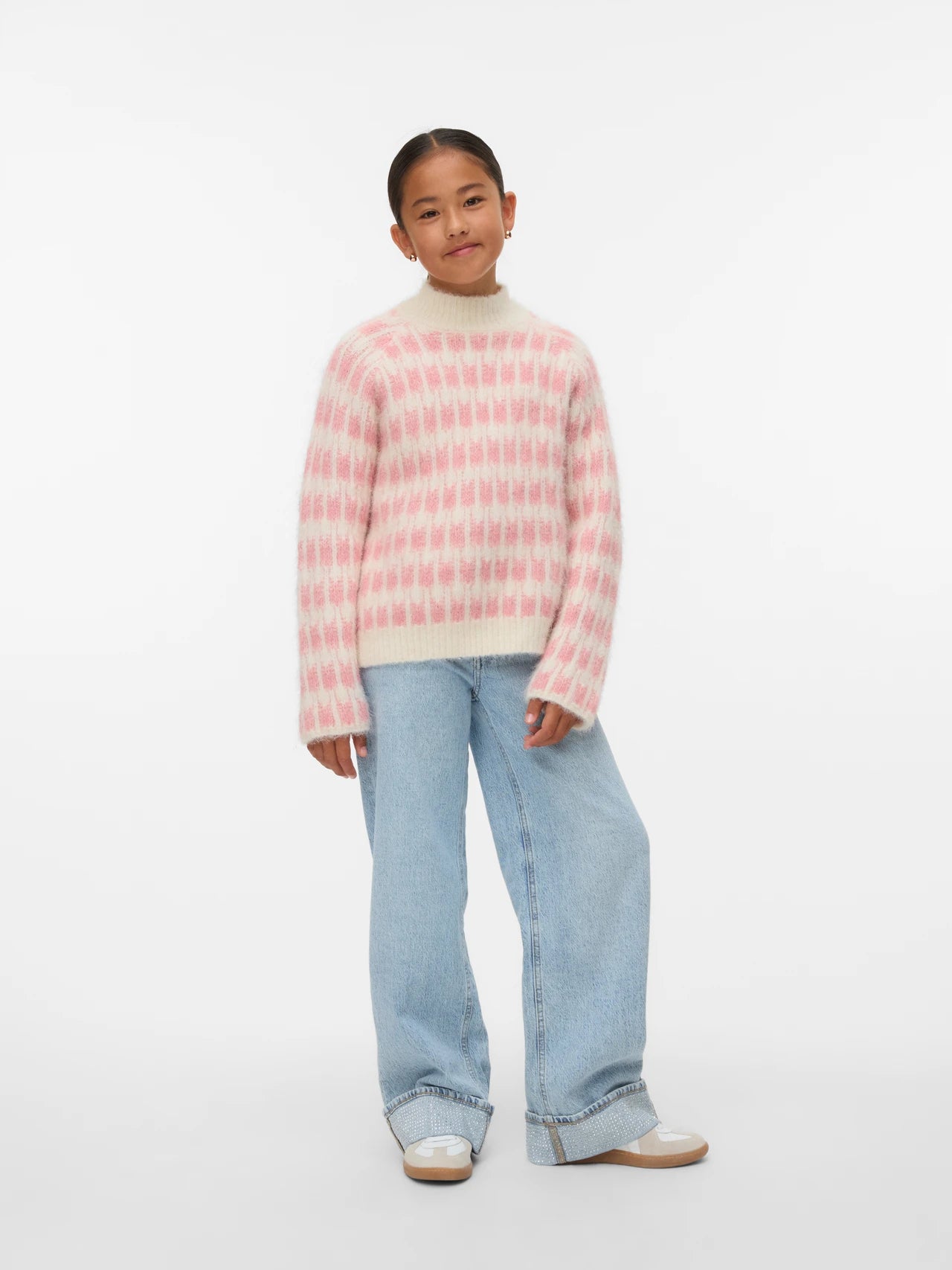 VMLISA LS O-NECK PULLOVER GIRL