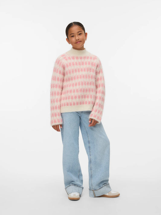 VMLISA LS O-NECK PULLOVER GIRL