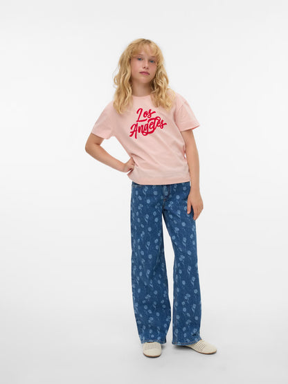 VMVICTORIA METTE SS TOP BOX JRS GIRL