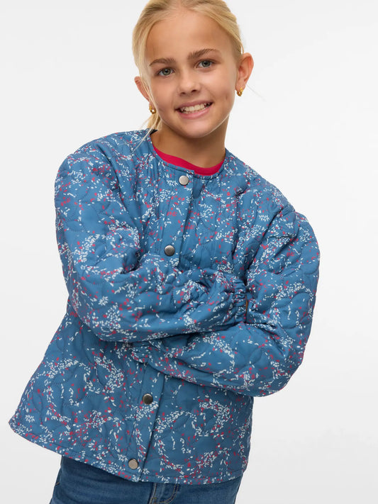 VMIRIS MON QUILT CARDIGAN WVN GIRL