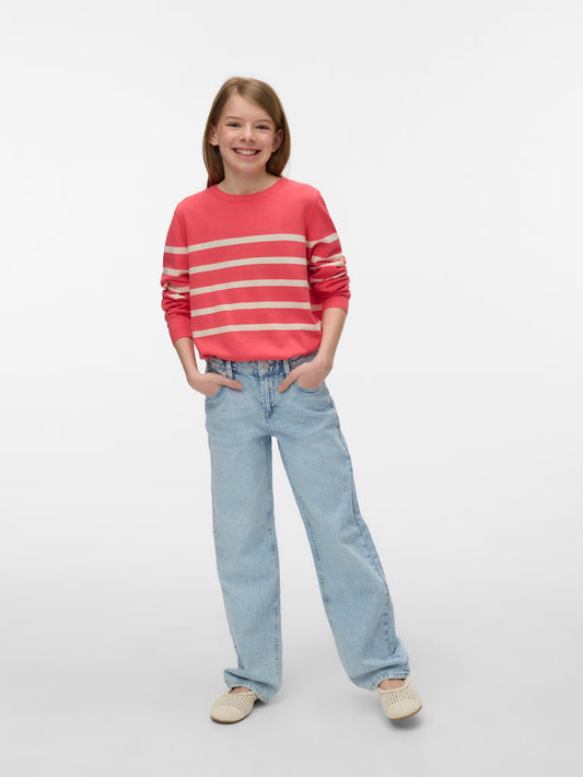 VMTESSA HR STRA DENIM JEANS RA339 GIRL