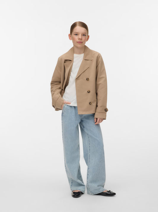 VMCHLOEMIA SHORT TRENCHCOAT GA GIRL