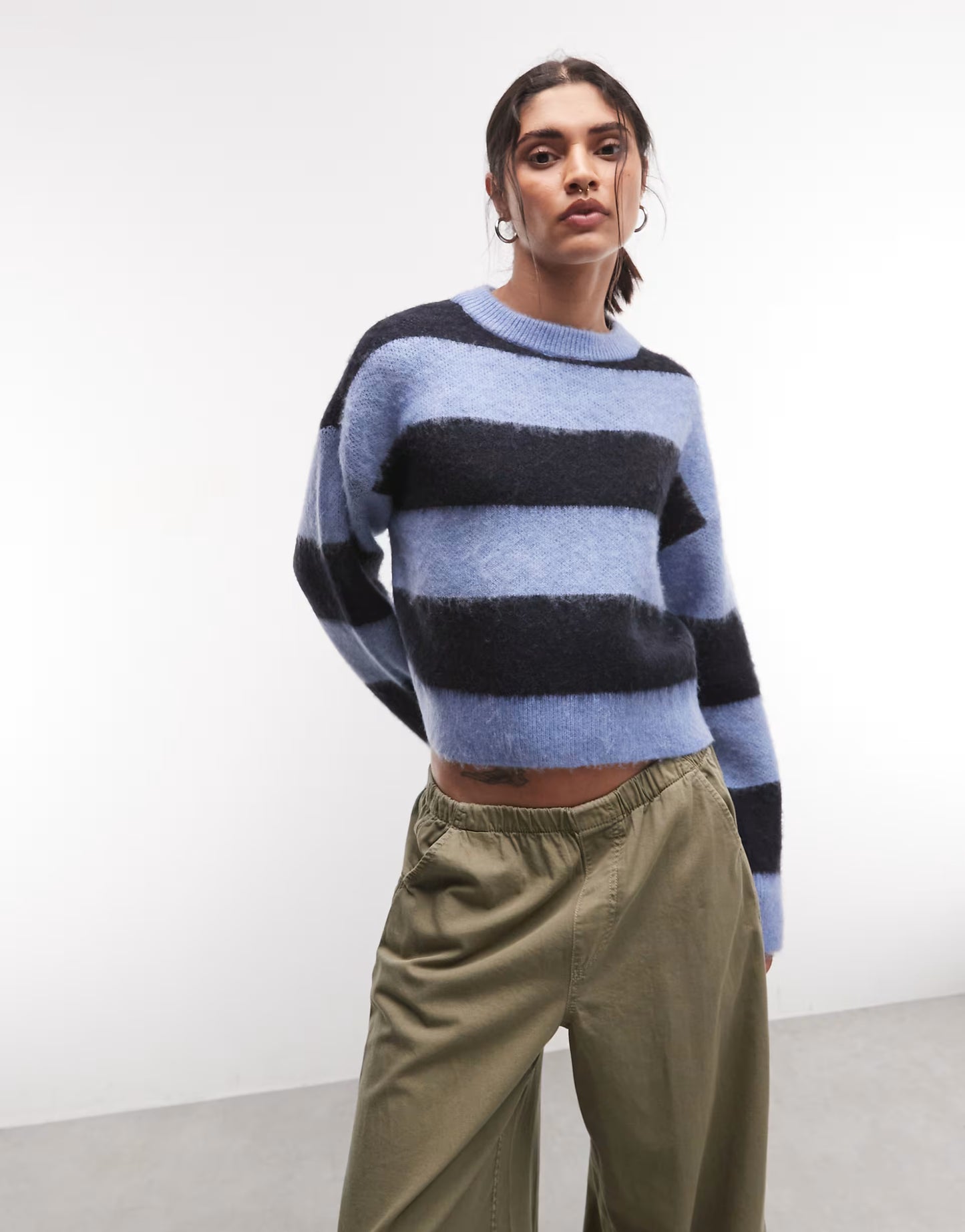 NMSOFF L/S O-NECK KNIT